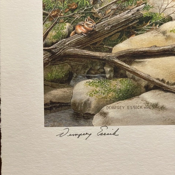 Unframed Dempsey Essick drawing print - Picture 2 of 4